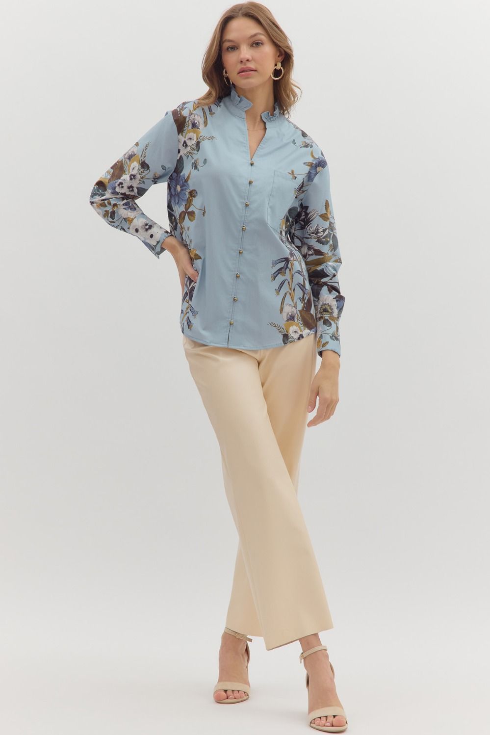 Chams Floral Top