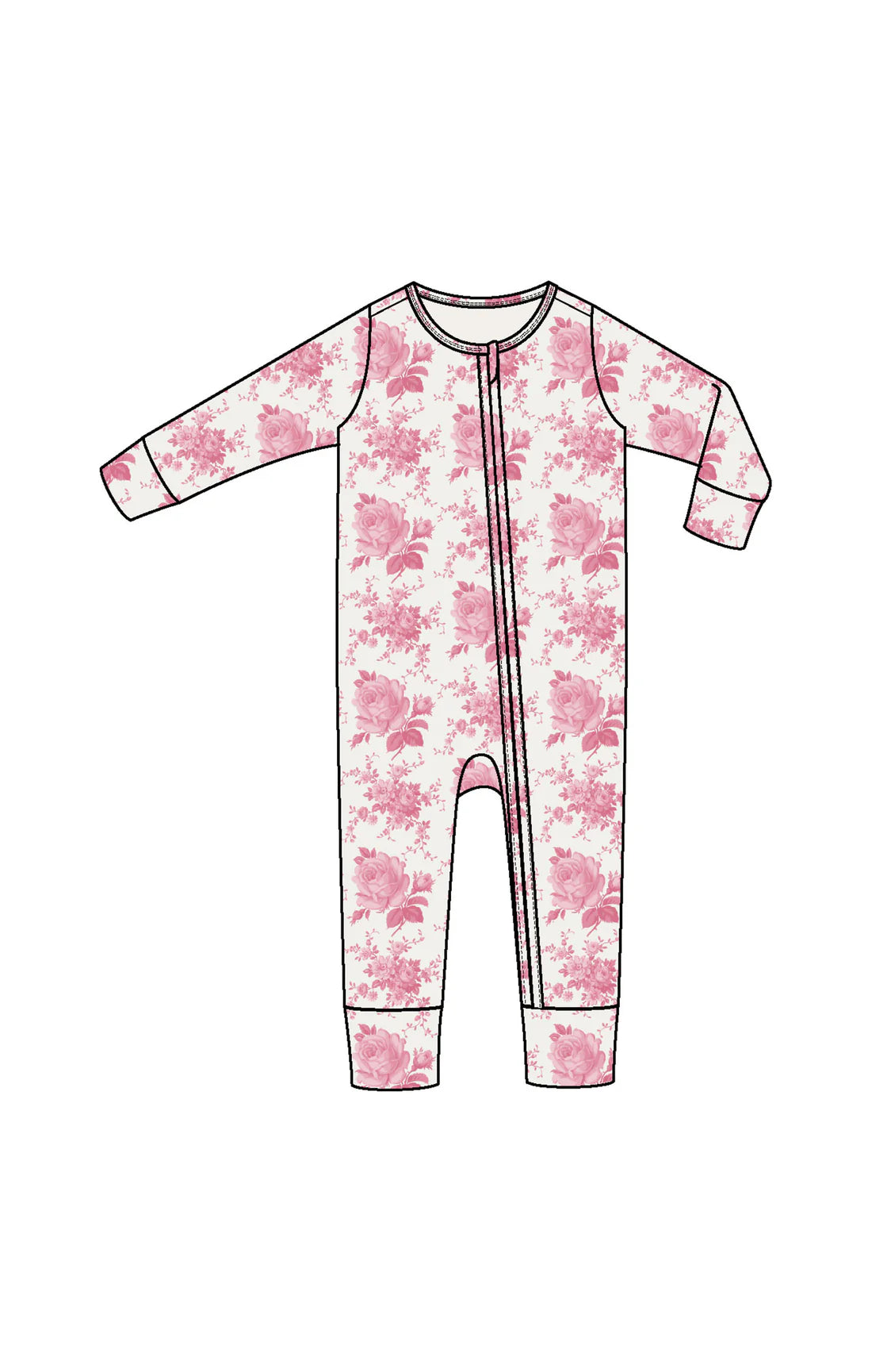Vintage Roses 2way sleep romper
