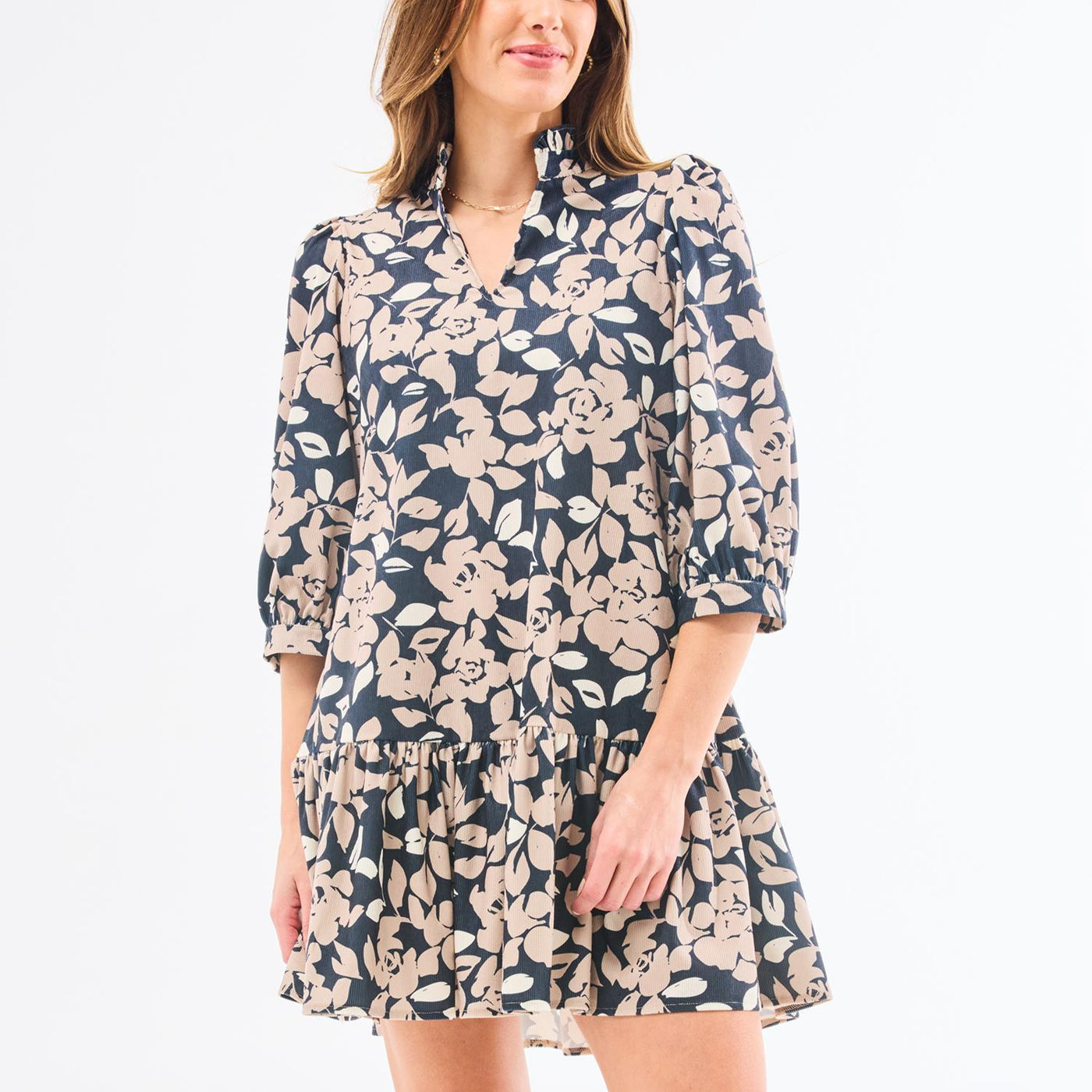 Naomi Ready Set Tan Dress