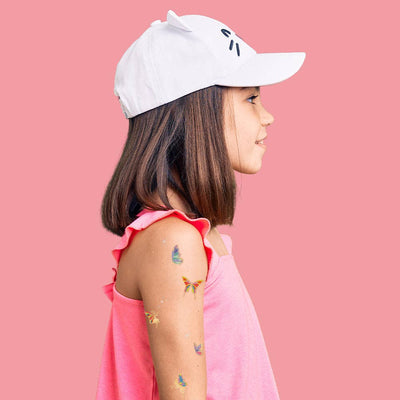 BUTTERFLY GARDEN | Kids butterfly party temporary tattoos