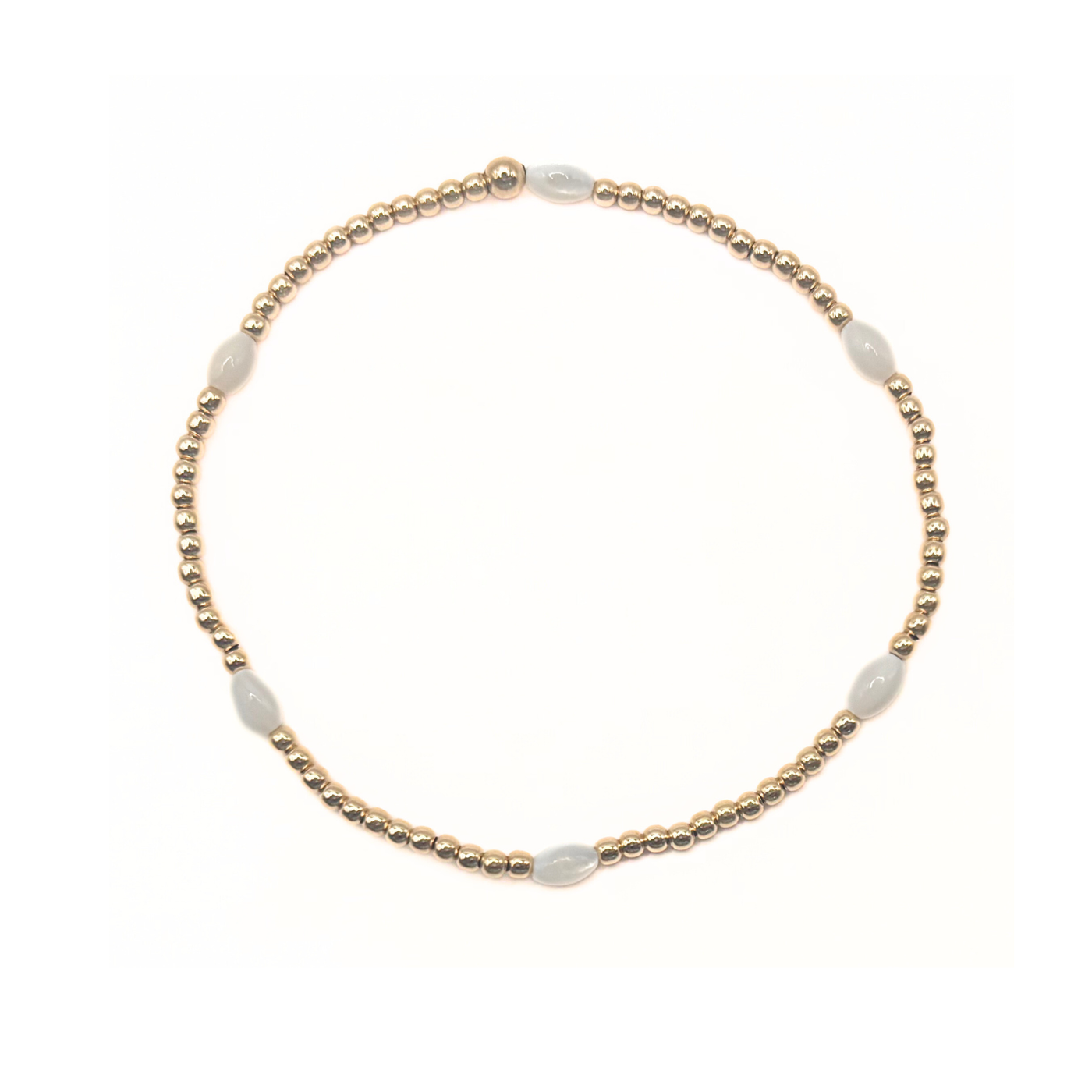 The Aspen Bracelet in Natural Blue