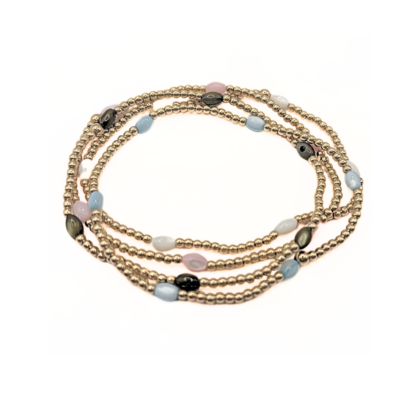 The Aspen Bracelet in Natural Blue
