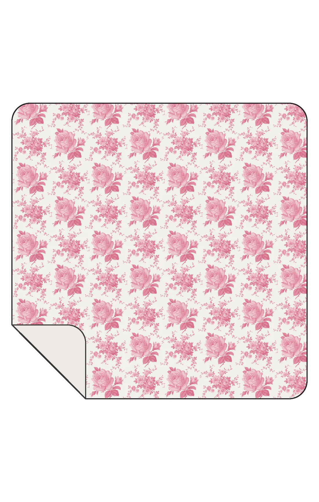 Vintage Pink Roses Swaddle