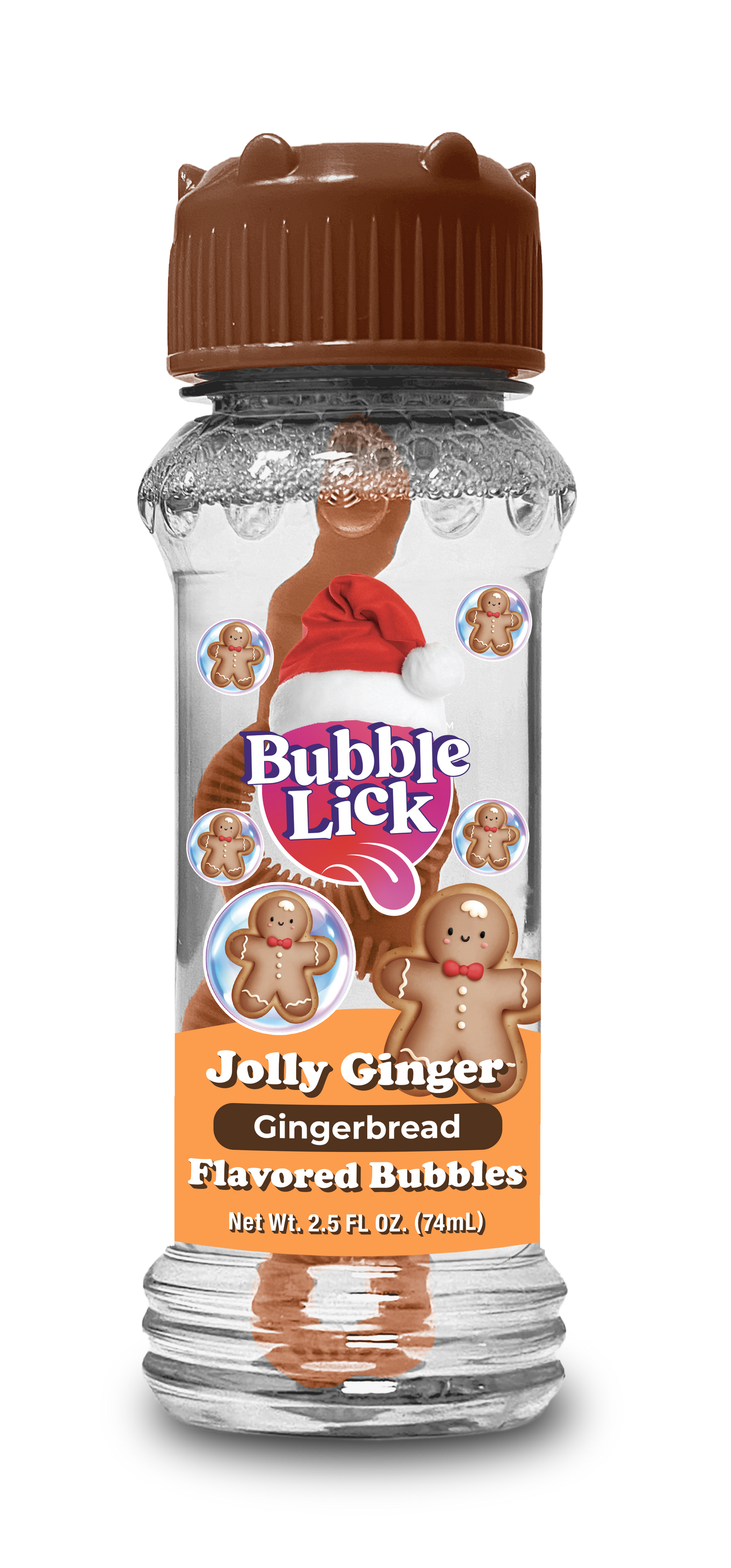 BubbleLick Holiday Edition Flavored Bubbles, Christmas