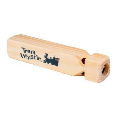 7.5" Classic Wooden Train Whistle- Retro Classic