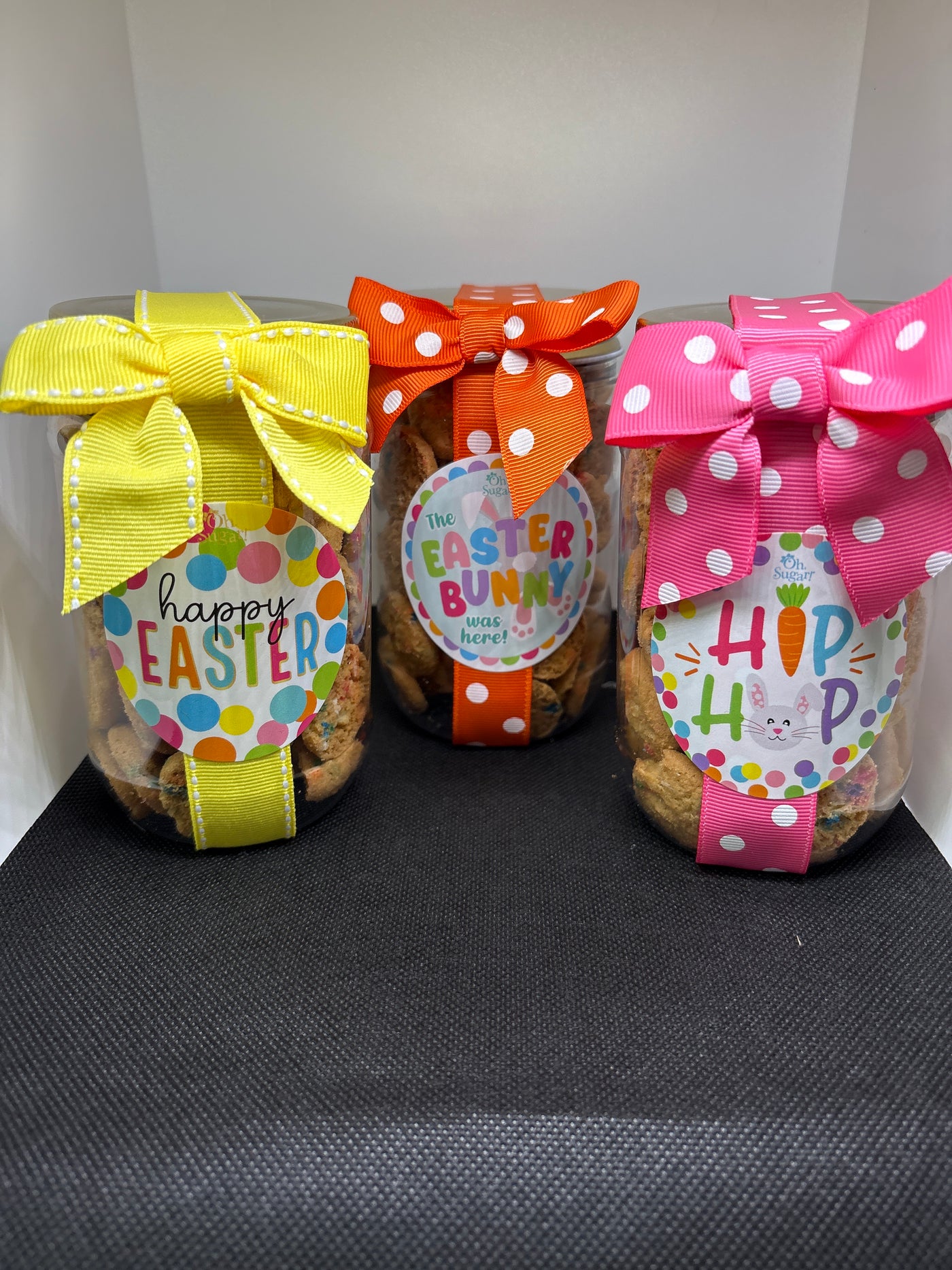 Confetti cupcake cookies pint jar