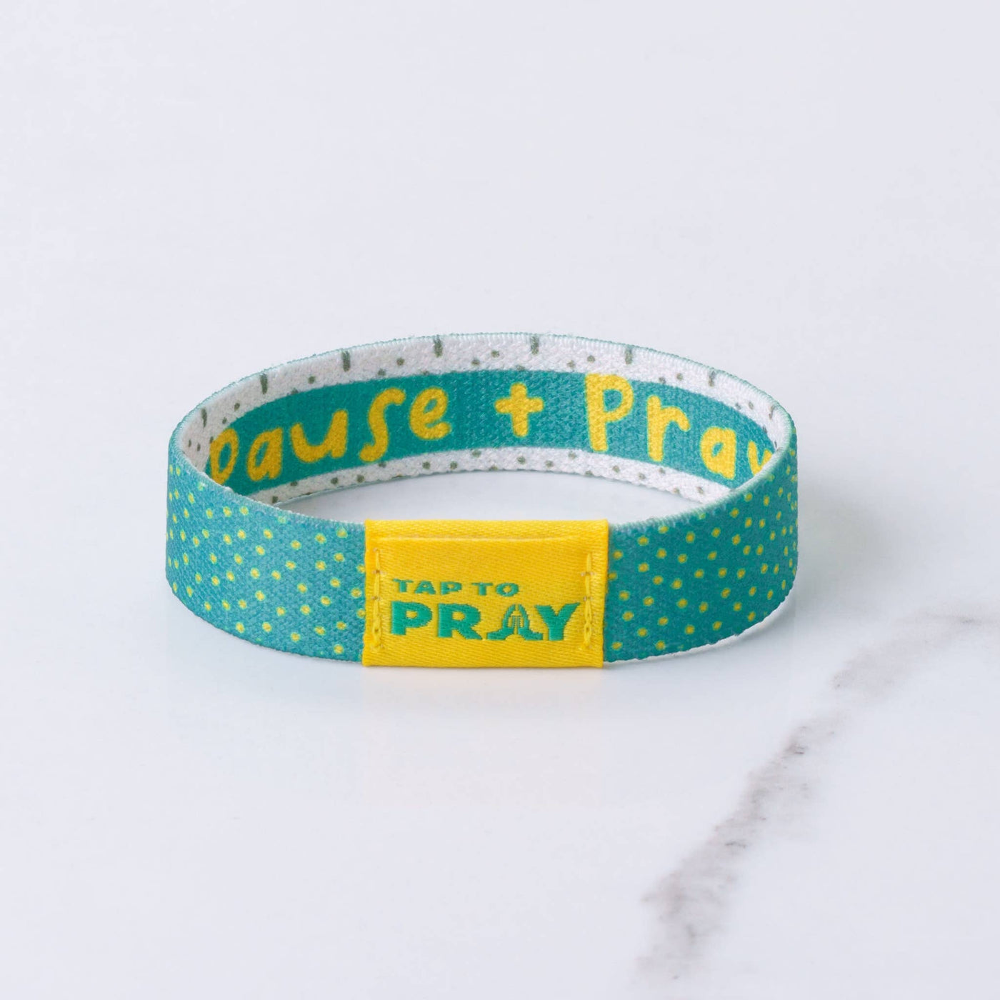 Tap To Pray™ - Kingfolk Series Wristband - Pause + Pray