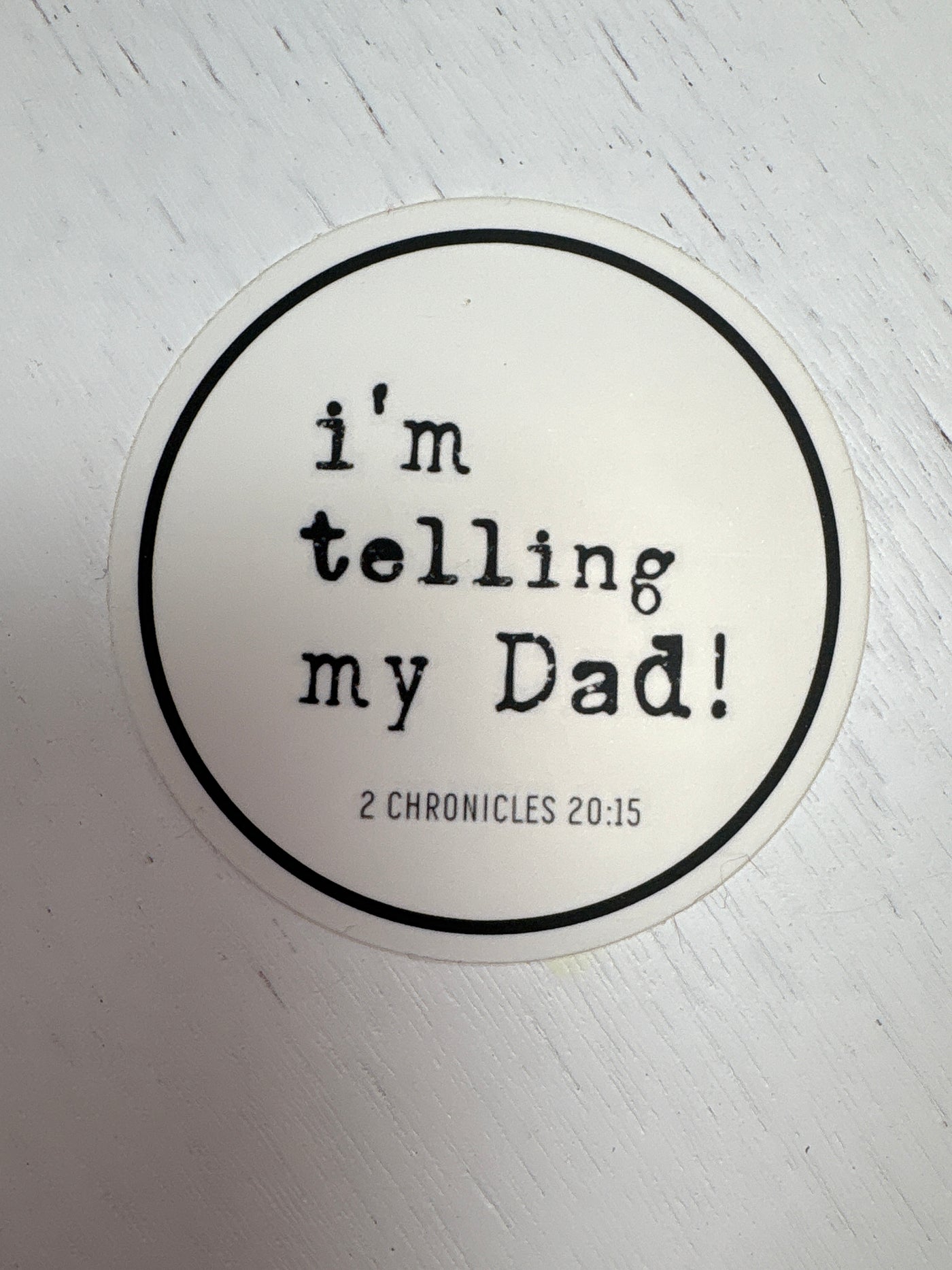 Faith stickers