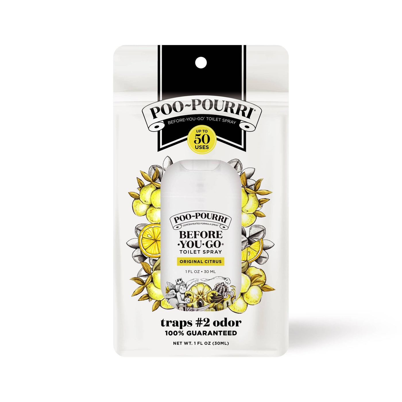 Poo~Pourri - 1oz Pocket Sprayer w/ Pouch - Original Citrus
