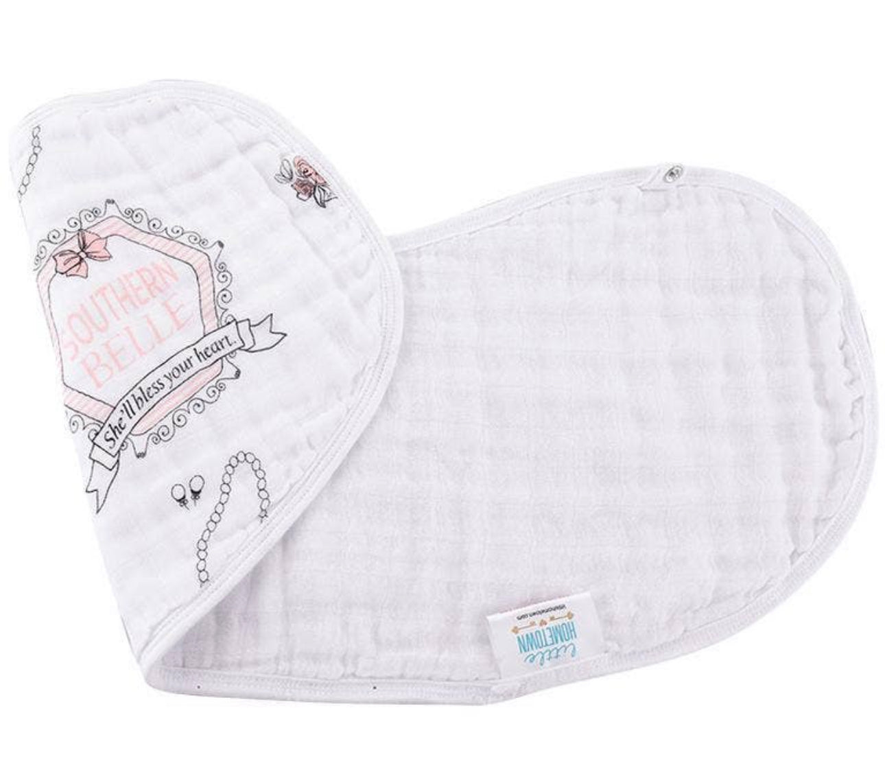 2-in-one Burp cloth + Bib