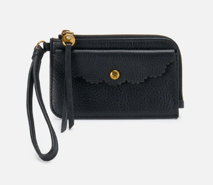 Black Tabby Card Wristlet
