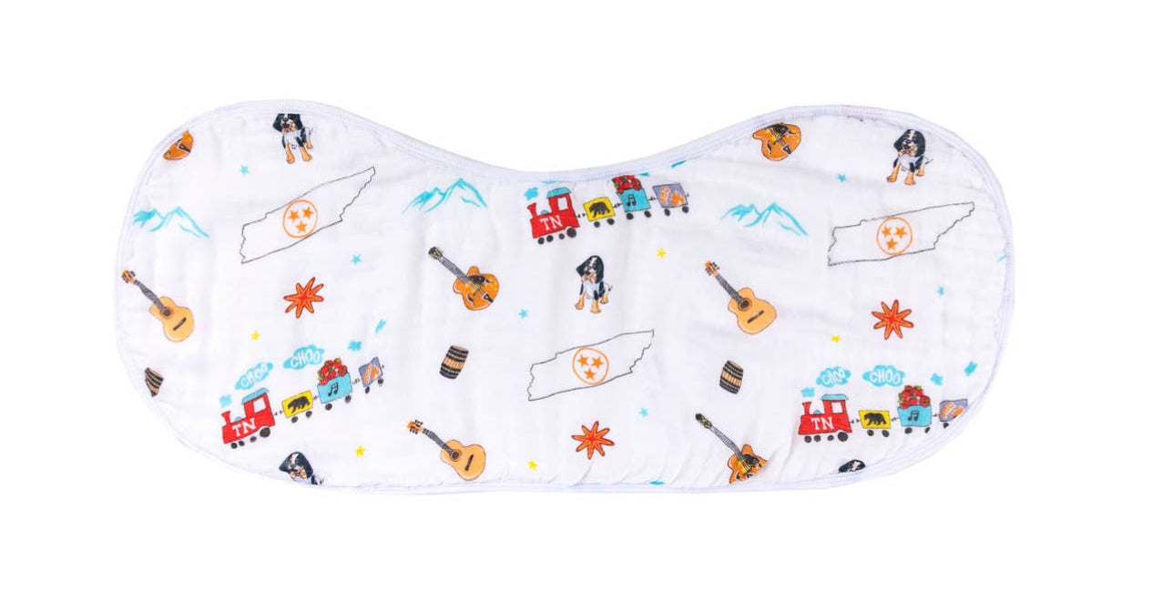 2-in-one Burp cloth + Bib