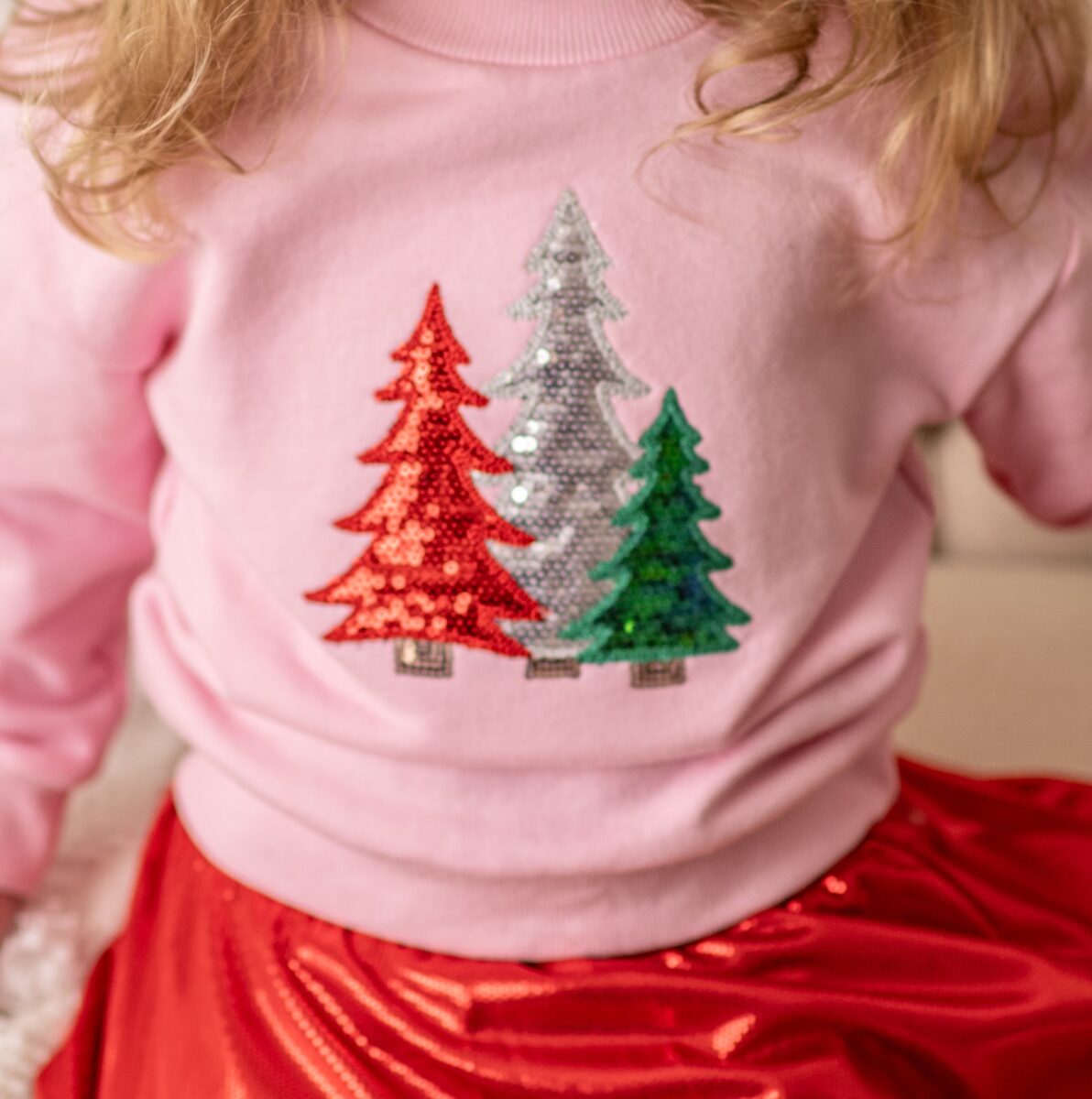 Sparkly Trees Sweatshirt
