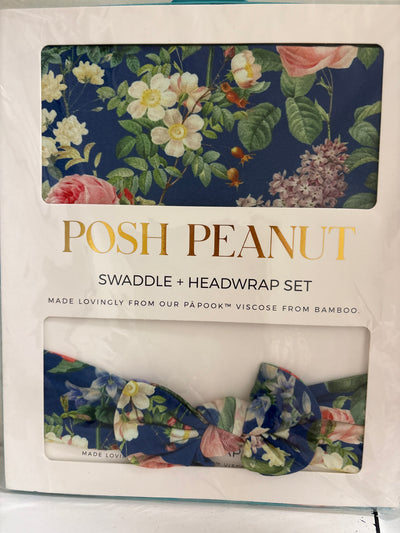 Swaddle and Headwrap set
