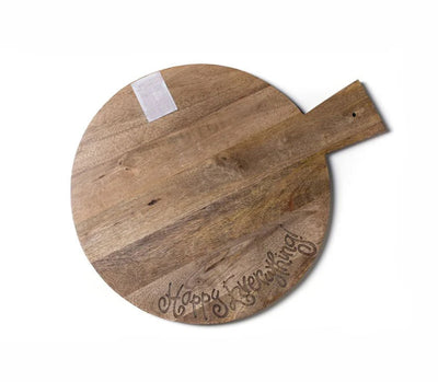 Happy Everything Big Wood Serving Board