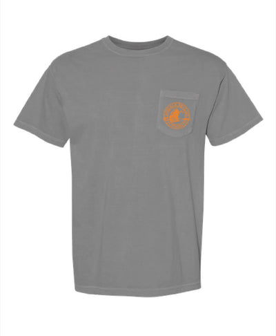 Orange Tri-Star Doig T-Shirt