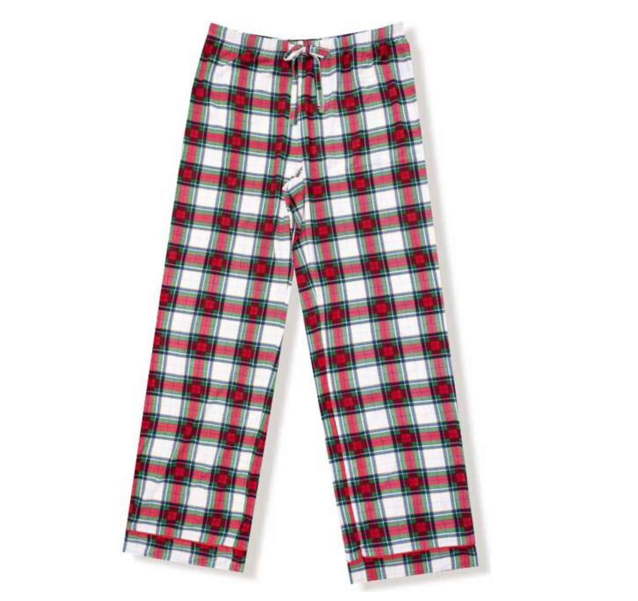 Plaid Pj Pants with Pockets