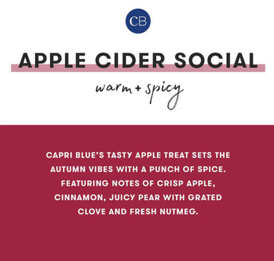 Apple Cider Social Glimmer Reed Diffuser