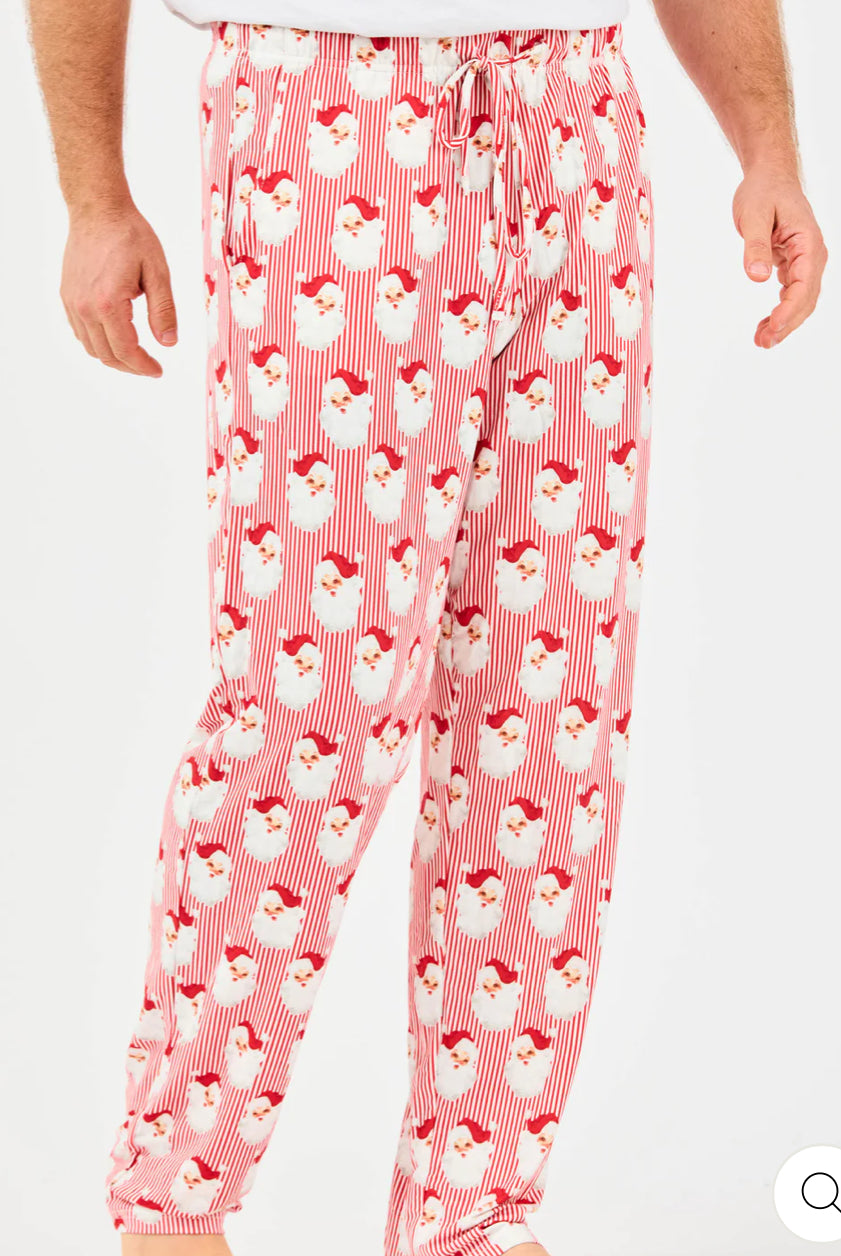 Men's Pajama Pants Santa