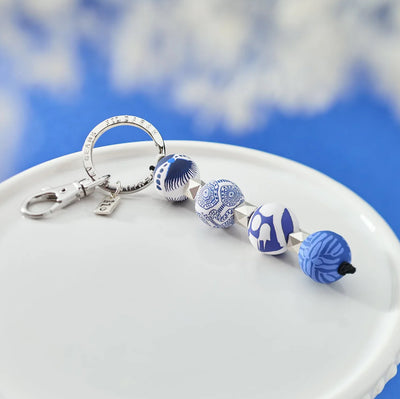 Jilzarah 4 bead Keychain