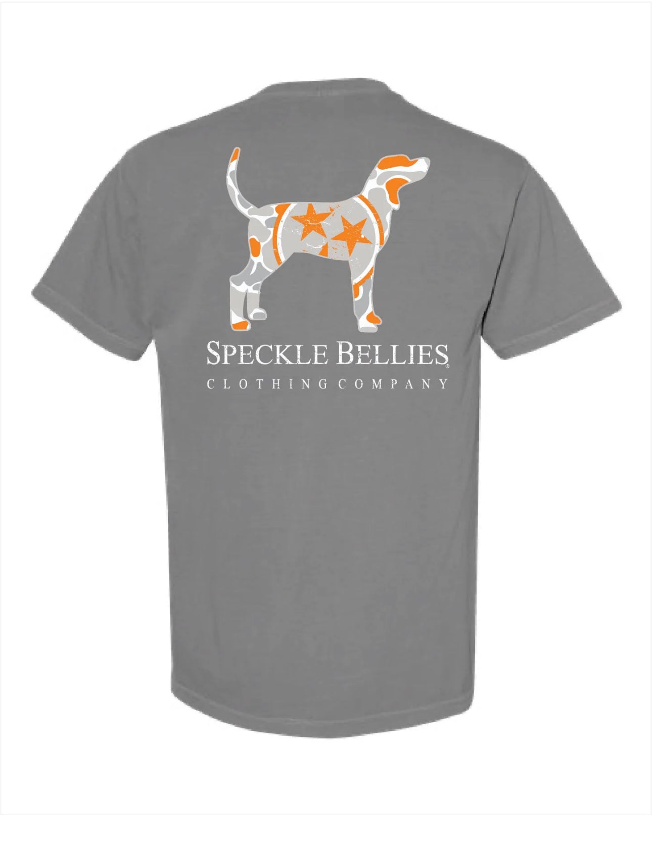 Orange Tri-Star Doig T-Shirt