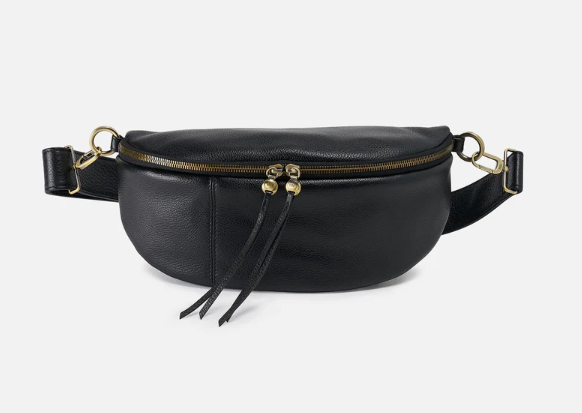 Black Medium Belt Bag