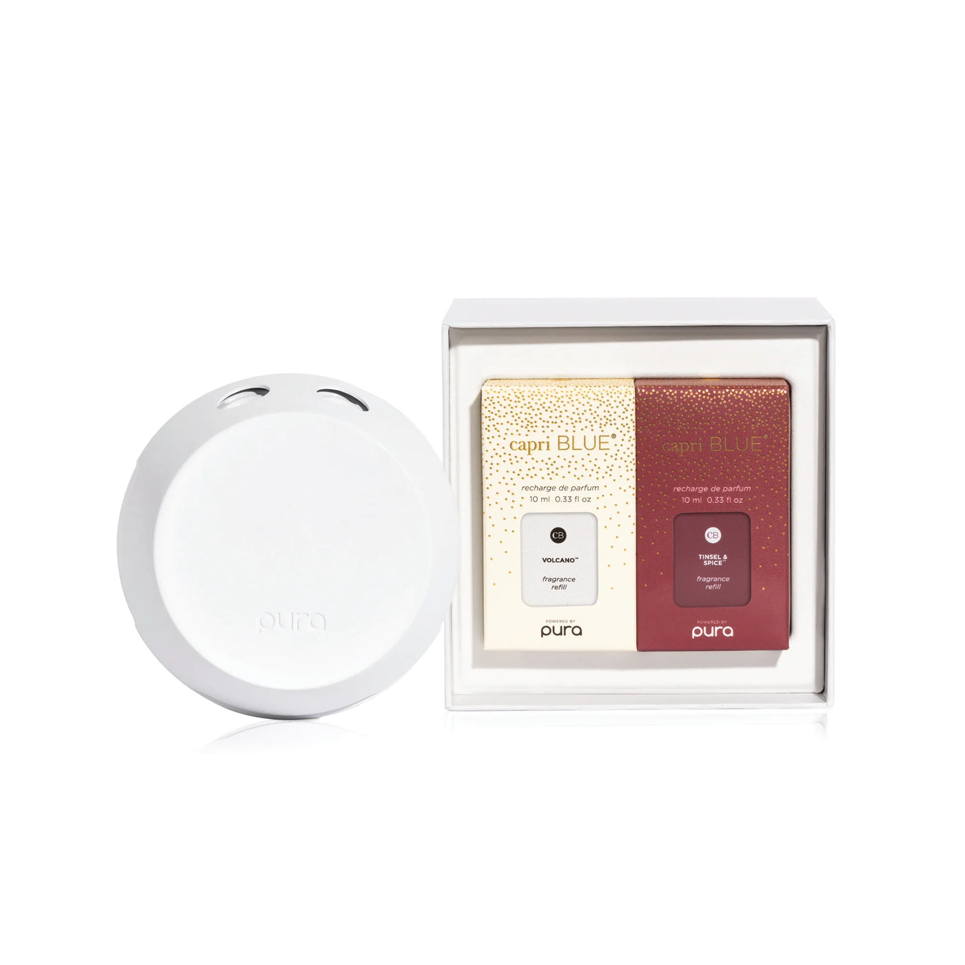 Volcano and Tinsel & Spice Pura Smart Home Diffuser Kit V4