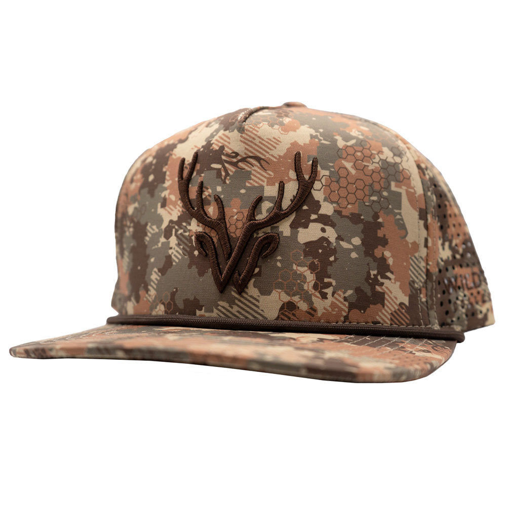Wildgame camo rope hat