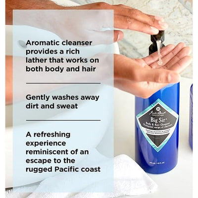Big Sir Body & Hair Cleanser 33oz