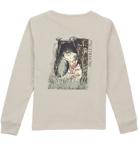 Boys Mossy Oak Long sleeve Tee