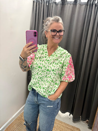 Passion Green Top