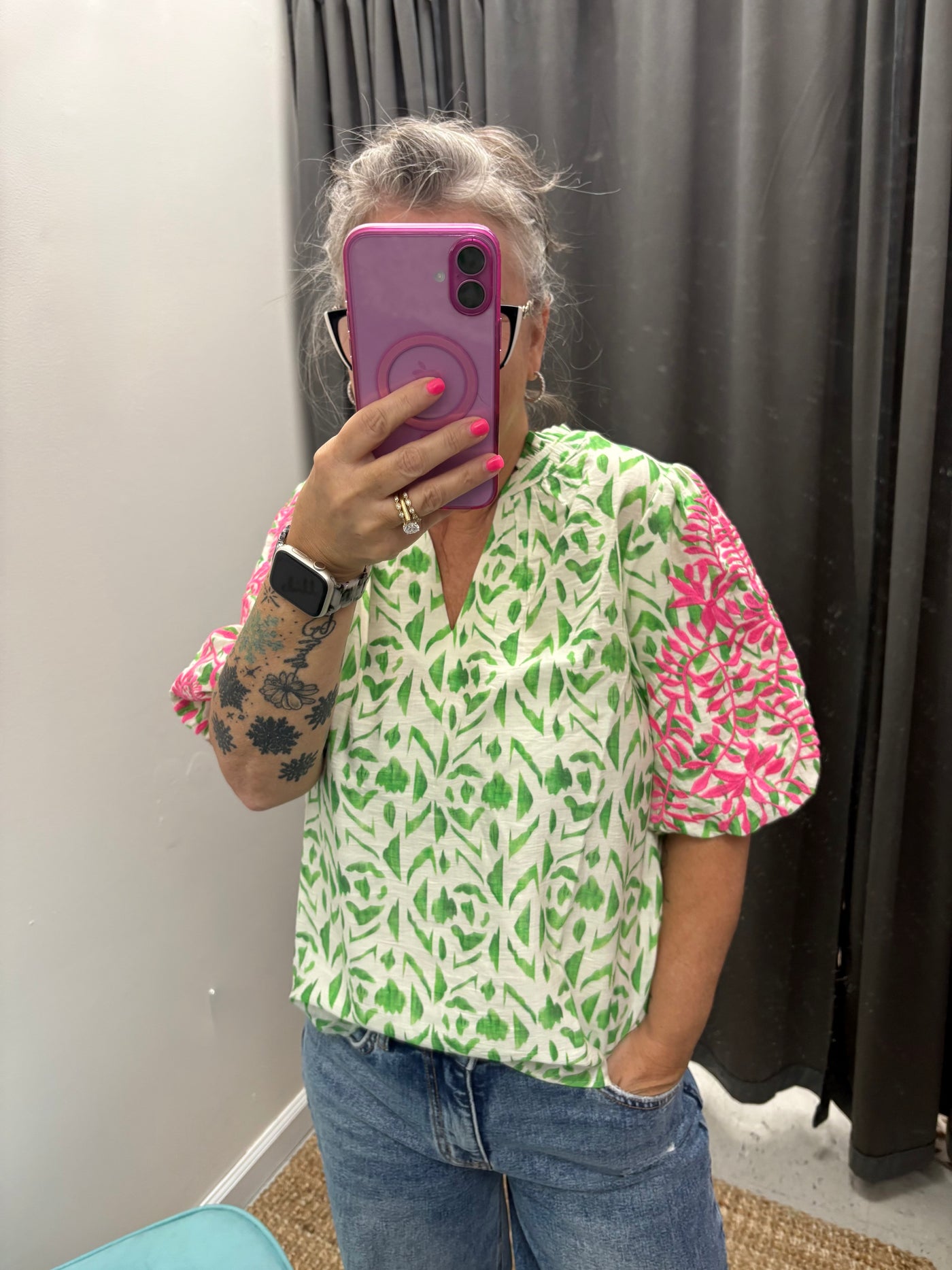 Passion Green Top