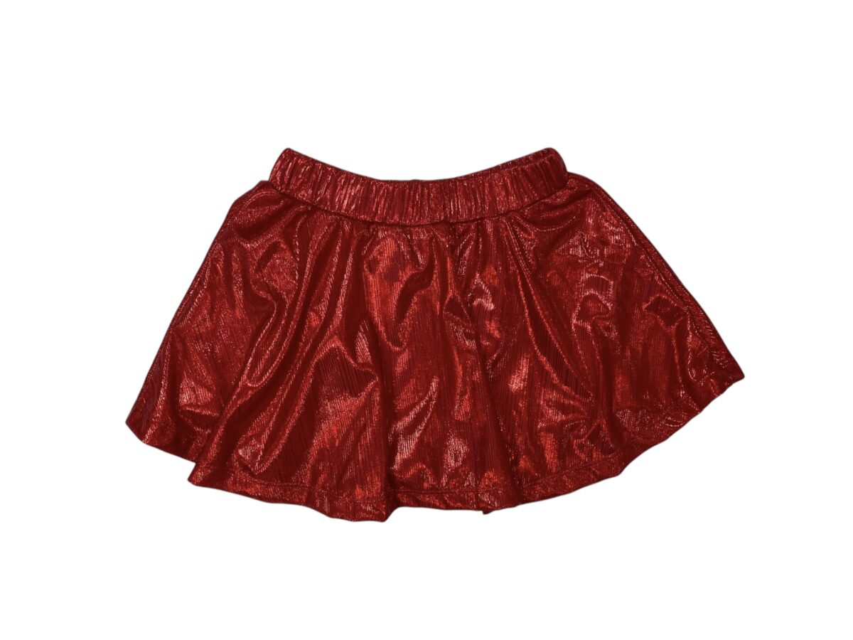 Shimmer Red Blakey Skort