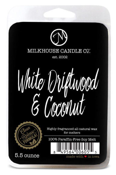 White Driftwood & Coconut Wax Melt