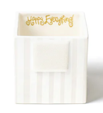 White Stripe Mini Nesting Cube