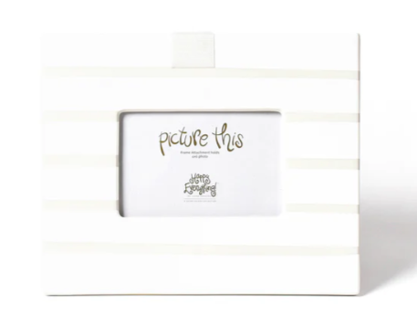 White Stripe Mini Frame