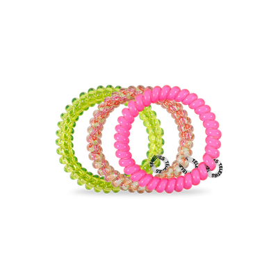 Spiral Hair Coils | Small | Tropical Punch Hair Ties