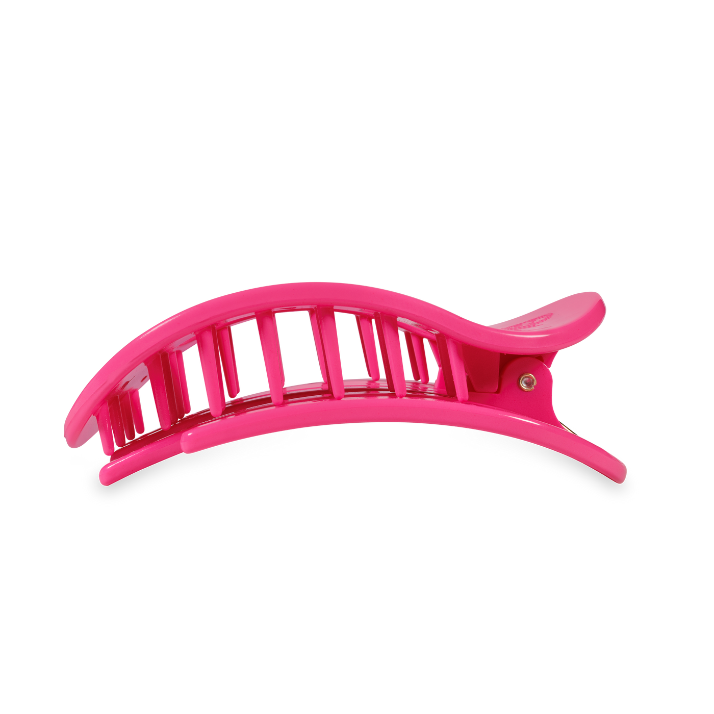 Flat Round Hair Clip | Large | Tropical Punch