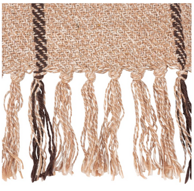 Black Grid Throw
