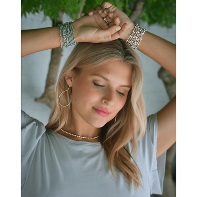 The Key West Bracelet in Light Pink