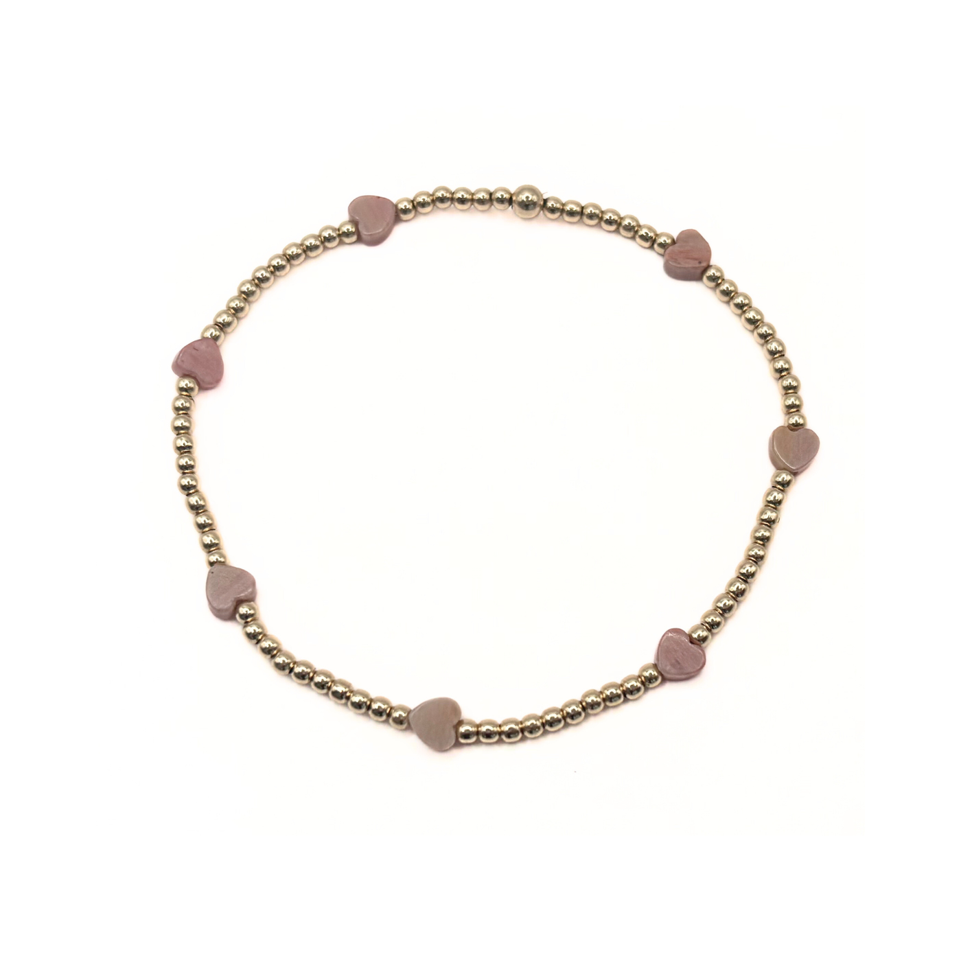 The Love Bracelet in Lilac Natural Stone