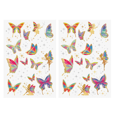 BUTTERFLY GARDEN | Kids butterfly party temporary tattoos