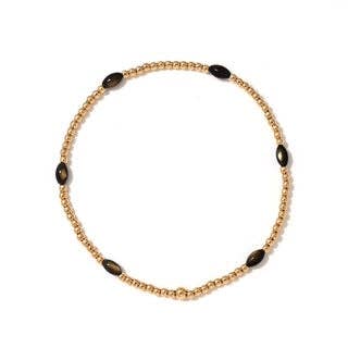 The Aspen Bracelet in Natural Blue