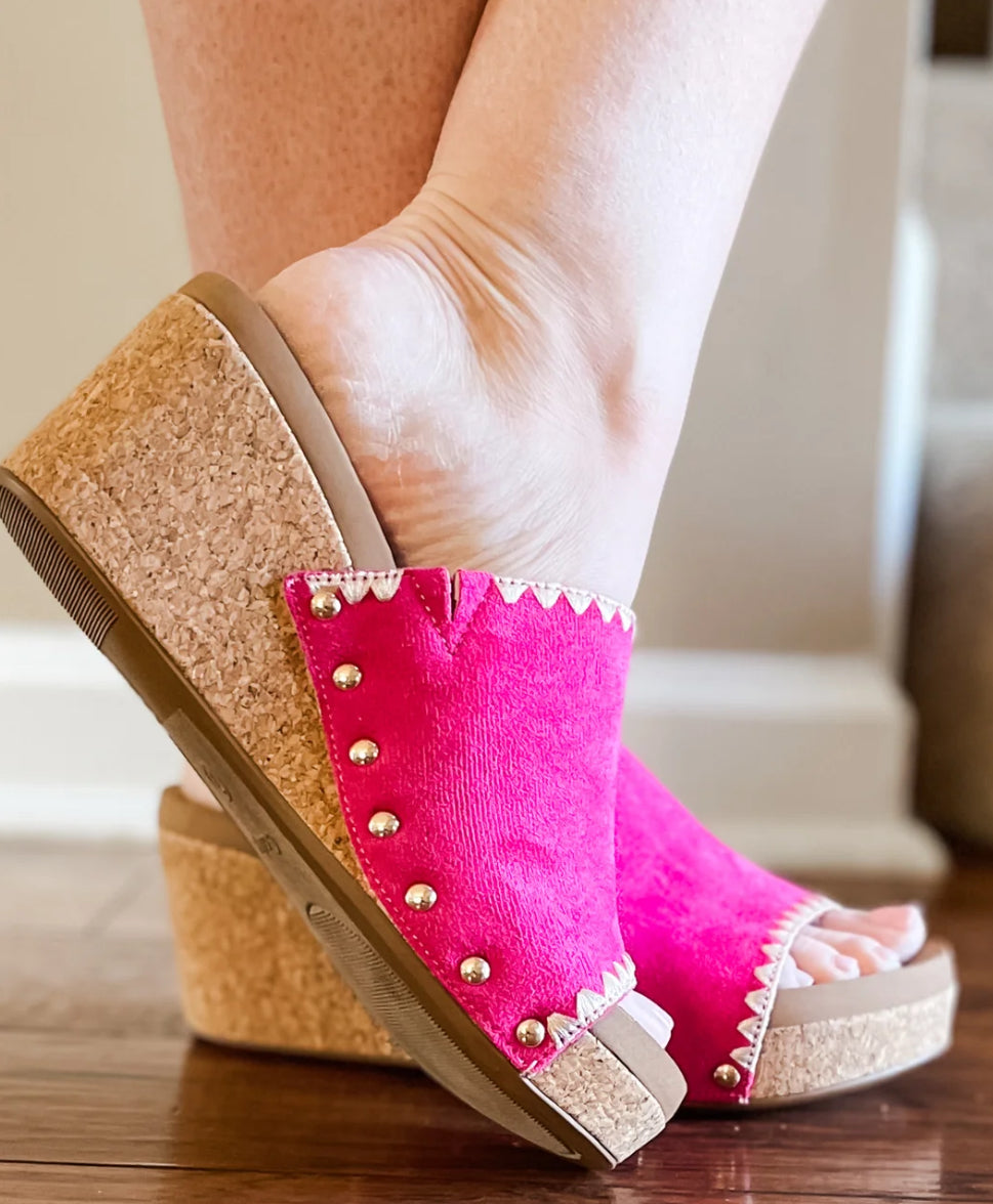 Fuchsia Wedge