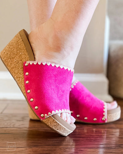 Fuchsia Wedge