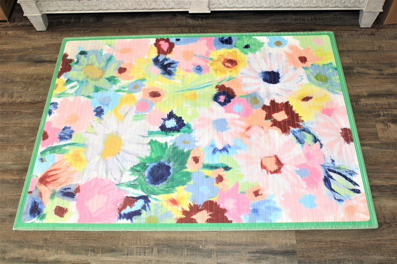 Flower Power Bamboo Mat
