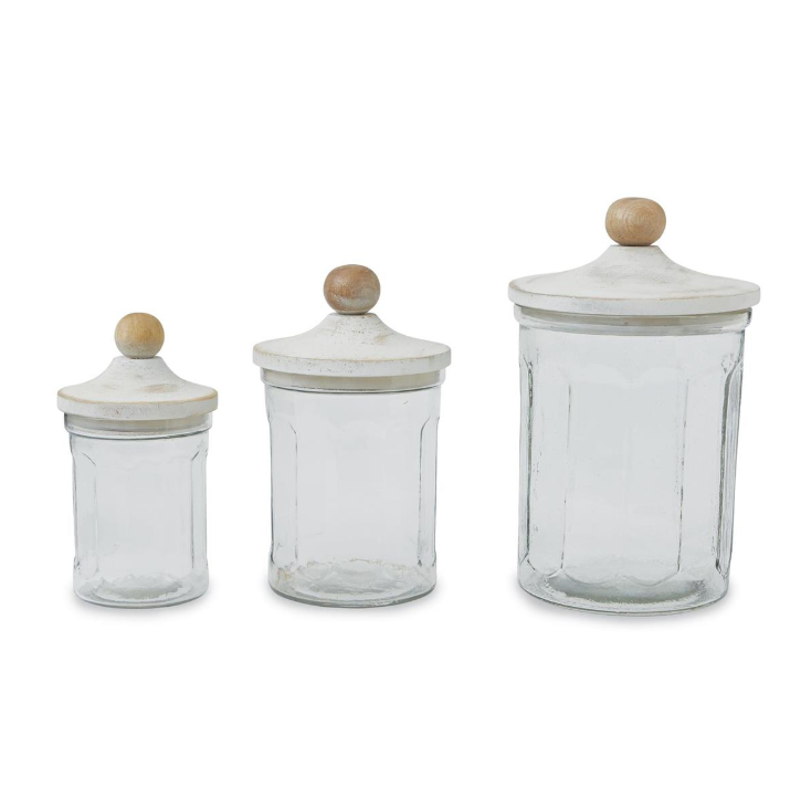 Mudpie Glass Canister Set