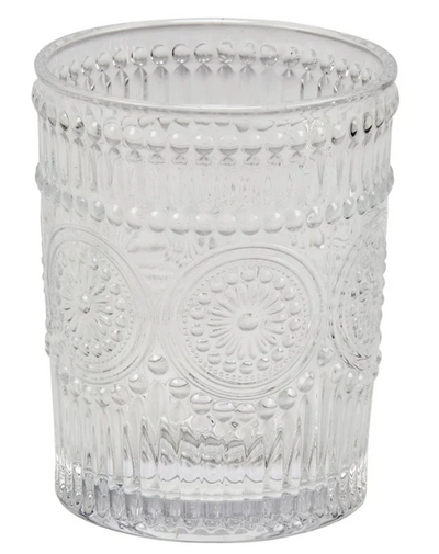 Small Medallion Drinking Glass