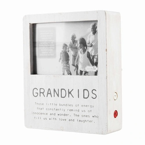 4x6 Grandkids Voice Recorder Frame