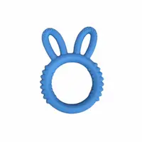 Silicone Bunny Teething Ring